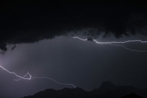 Gewitter Berner Oberland.