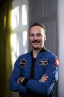 Astronaut Marco Sieber.