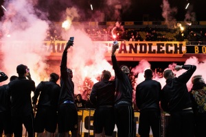 Public Viewing Stadion Wankdorf.